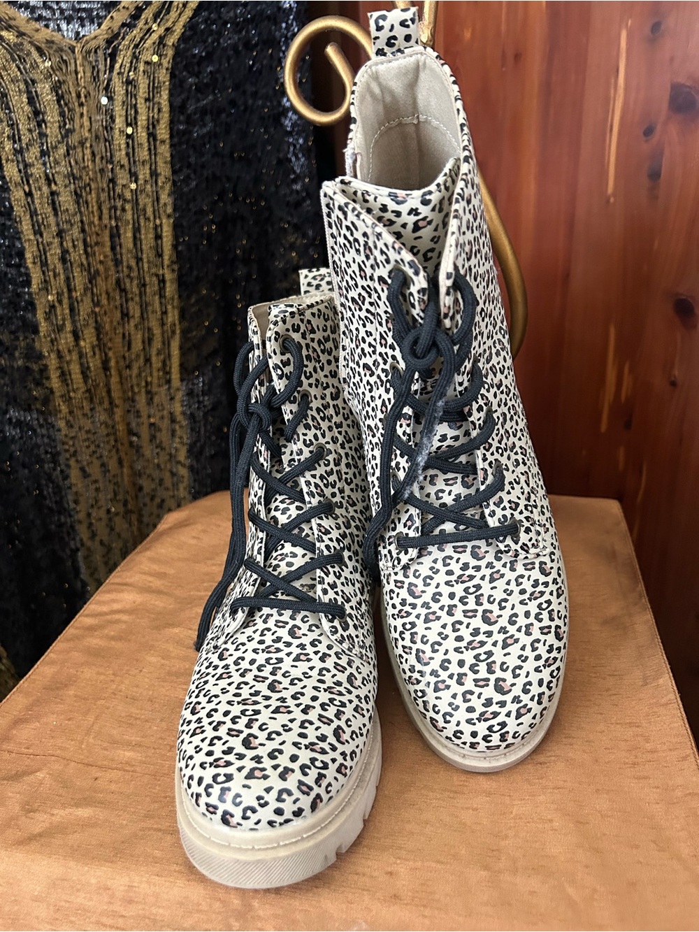 Animal Print Boots - Picture 2 of 3